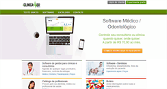 Desktop Screenshot of clinicabr.com.br